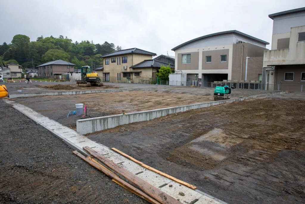 土地分け丸の施工例