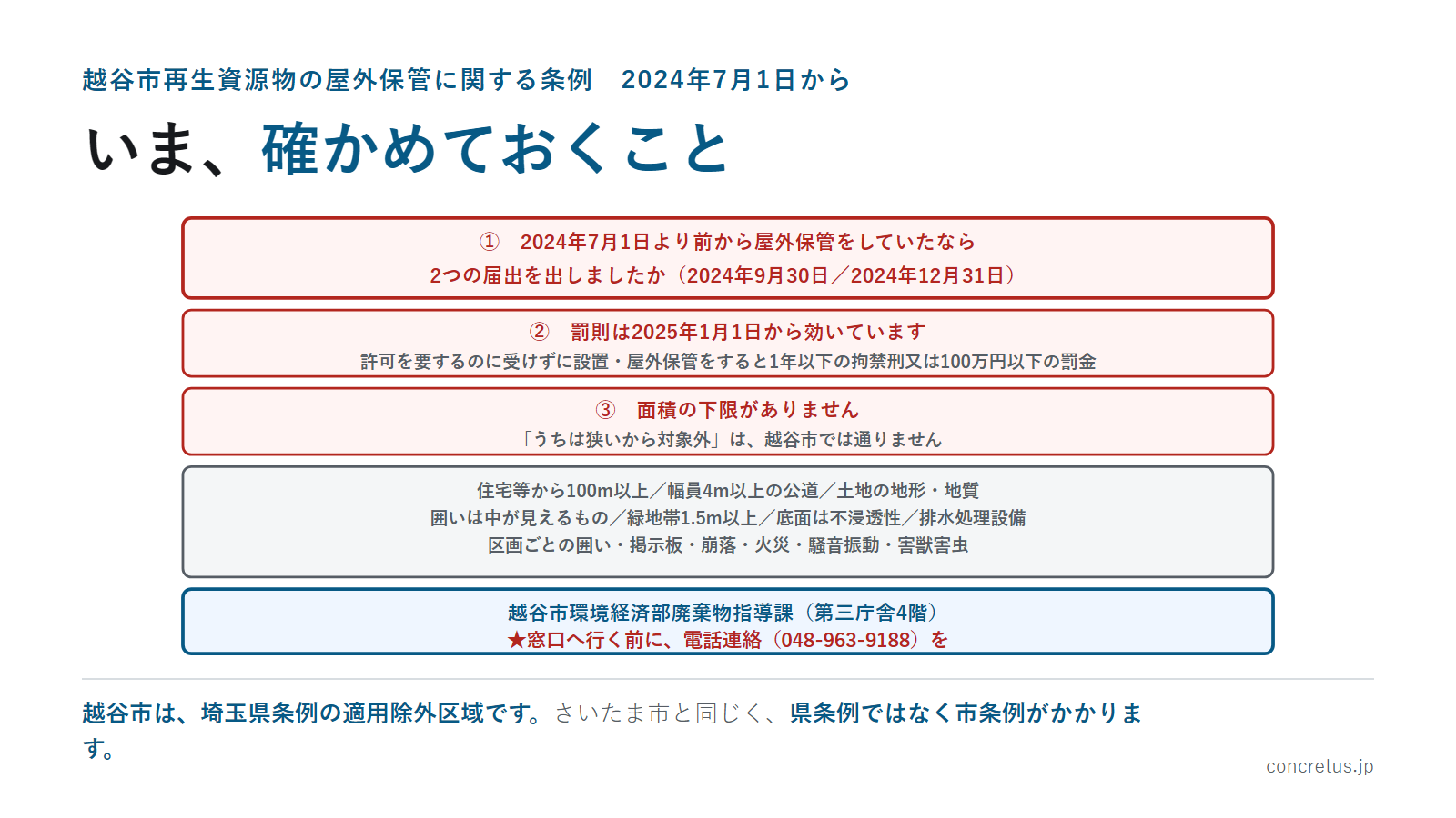 いま、確かめておくこと