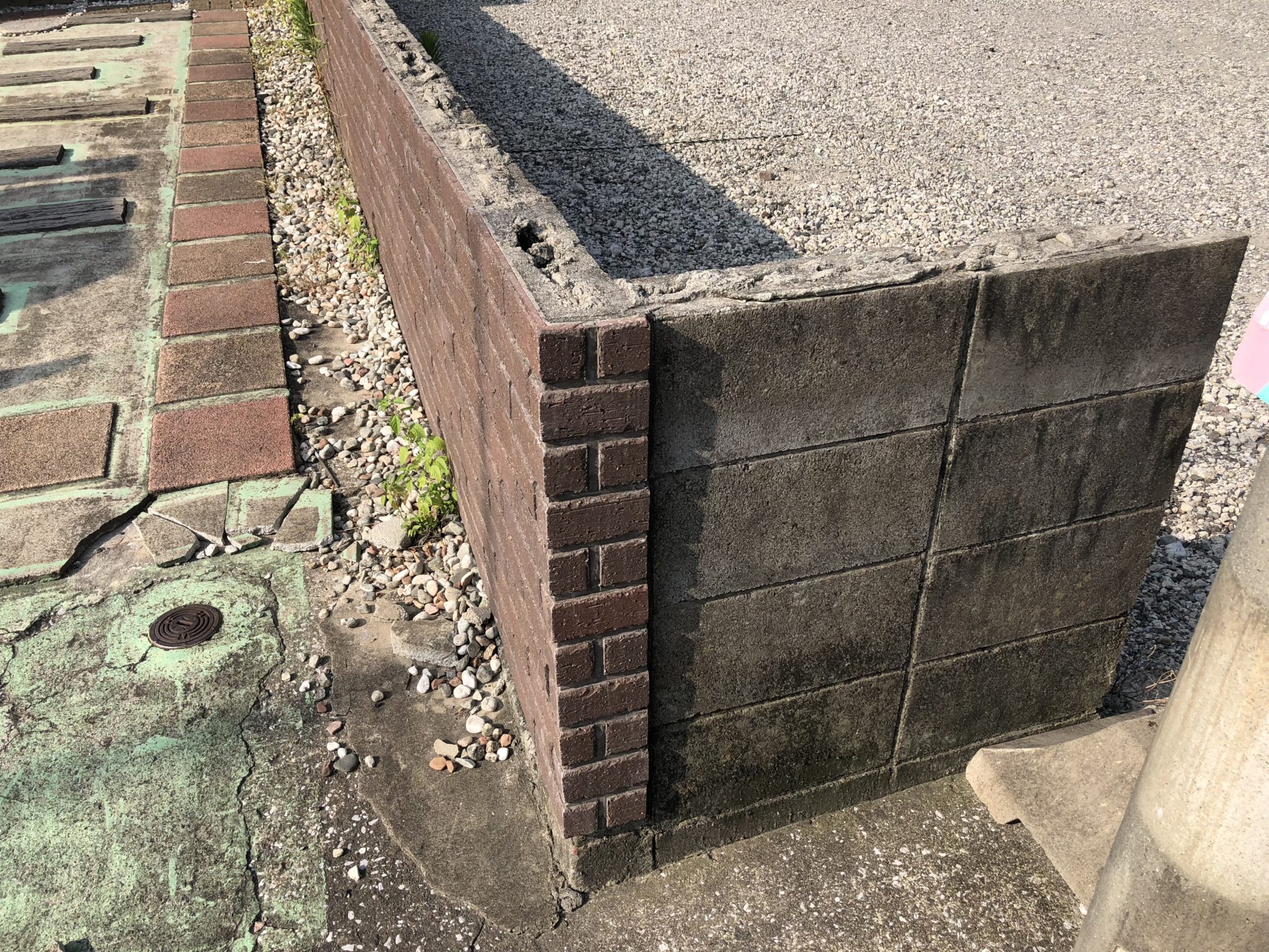 ブロック塀の再利用は危険！