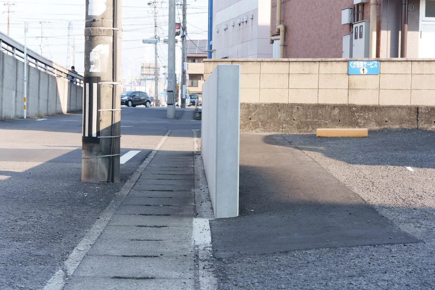 改修後(城東町アパートブロック塀改修工事)