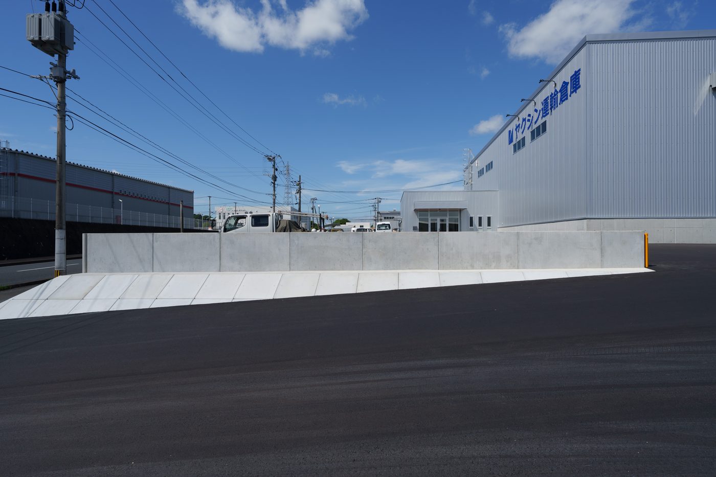 ヤクシン運輸　倉庫新築工事