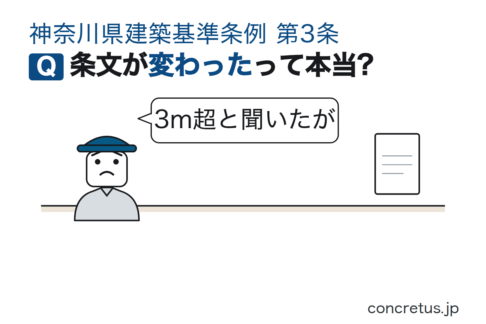 条文が変わったって本当?
