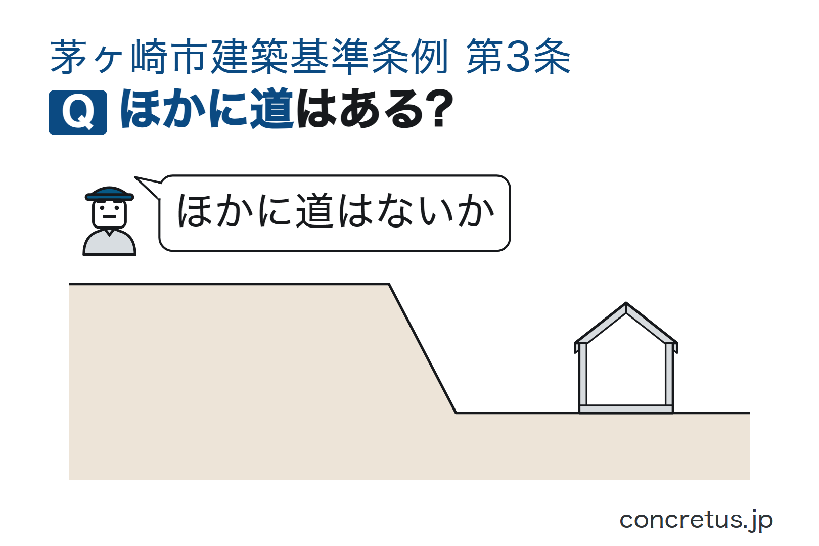 ほかに道はある?