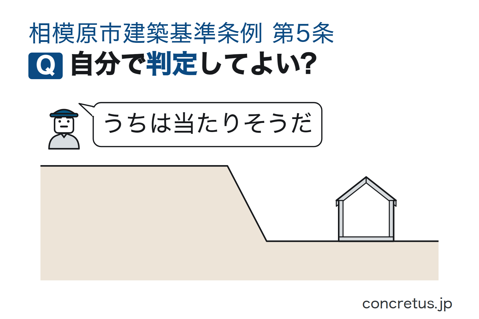 自分で判定してよい?