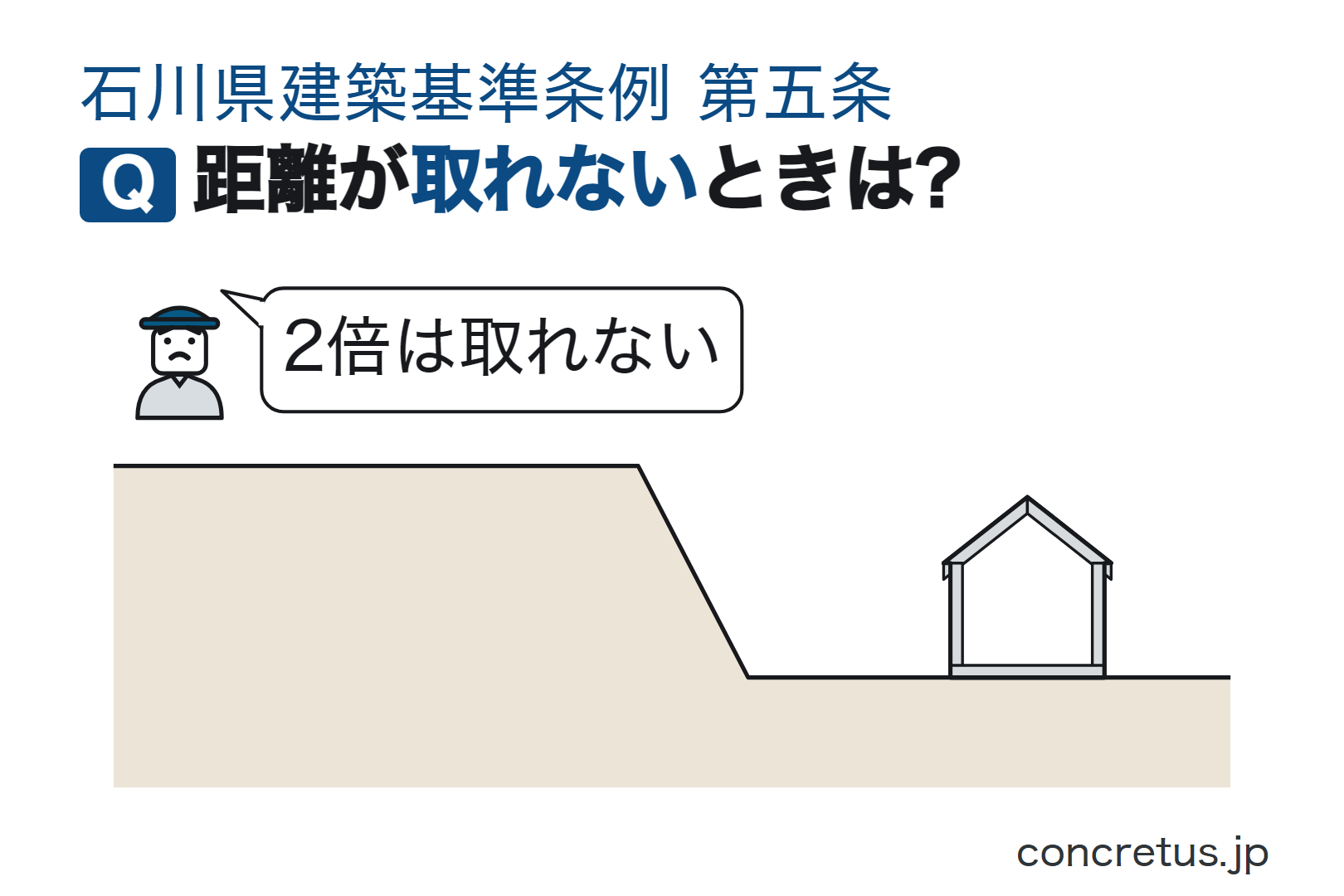 距離が取れないときは?