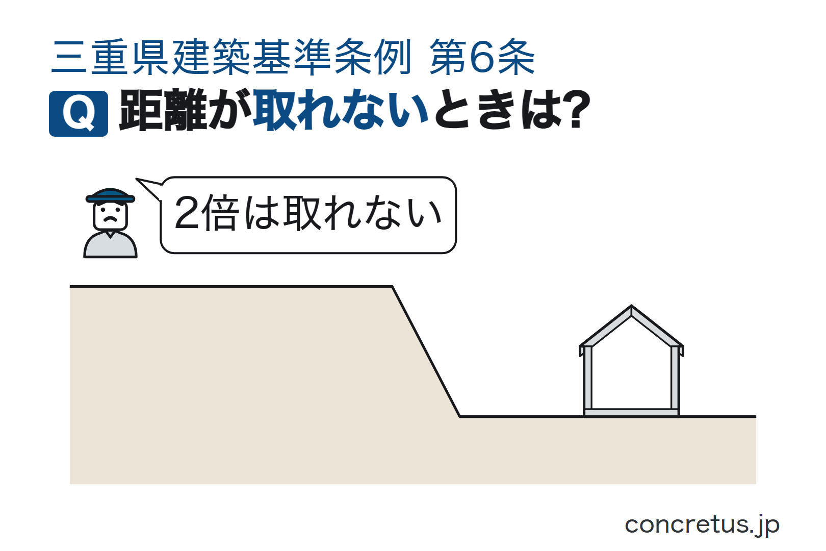 距離が取れないときは?