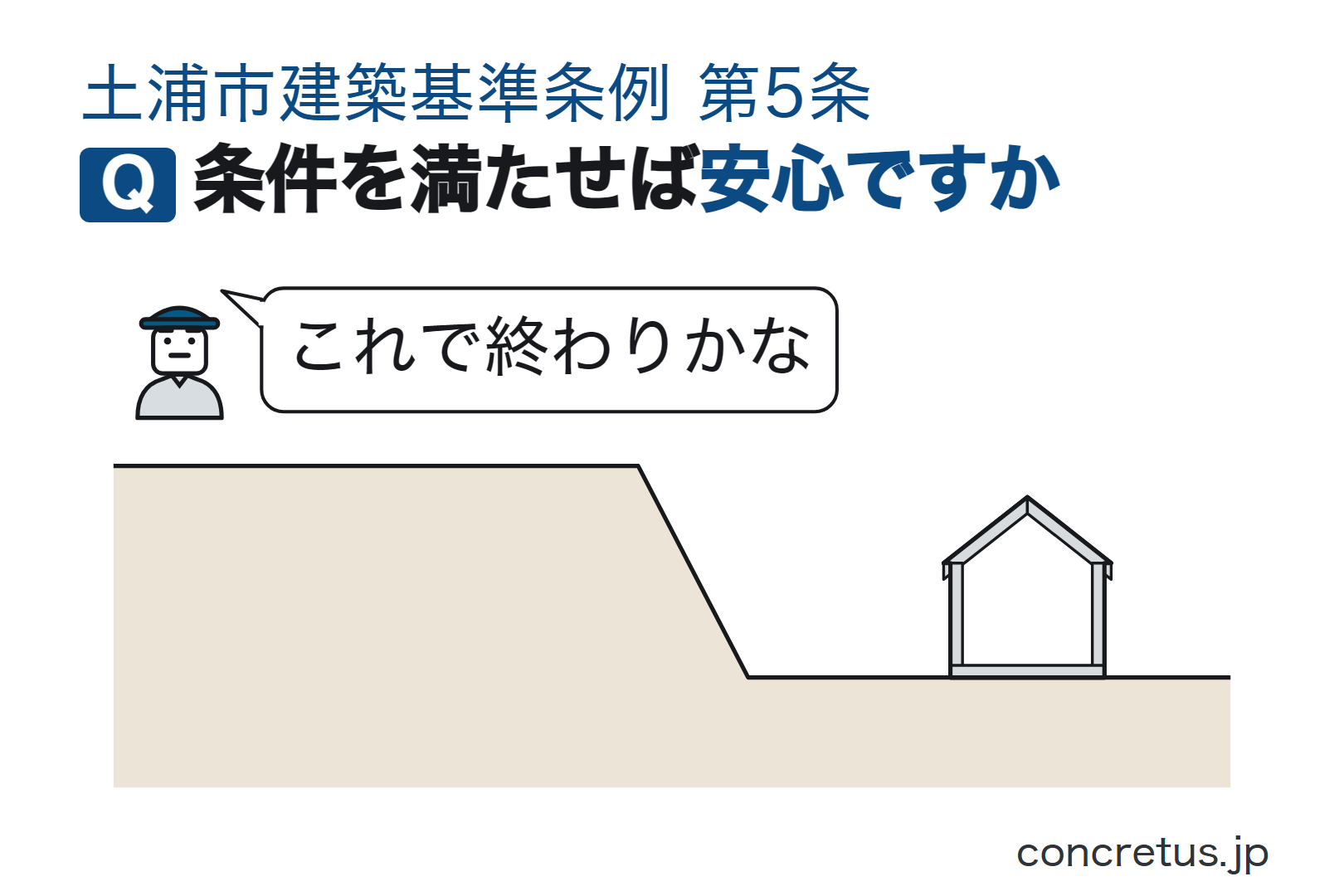 条件を満たせば安心ですか