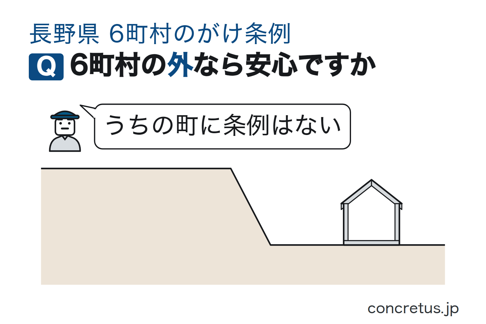 6町村の外なら安心ですか