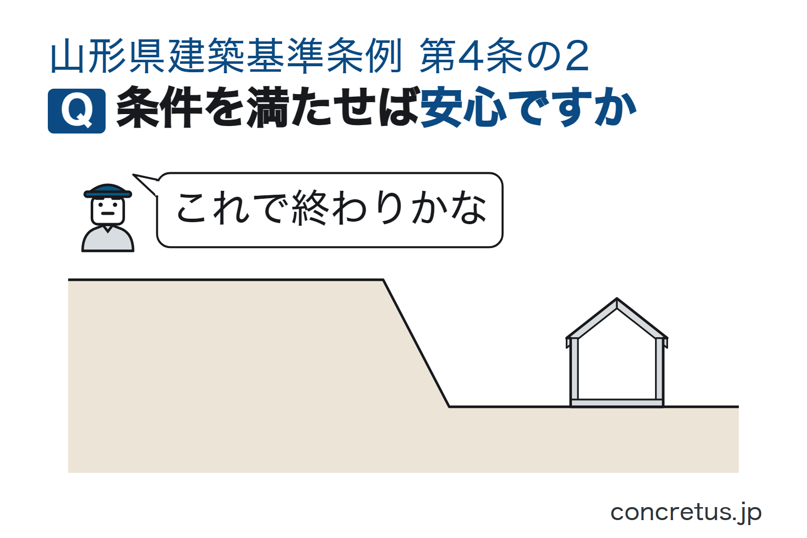 条件を満たせば安心ですか