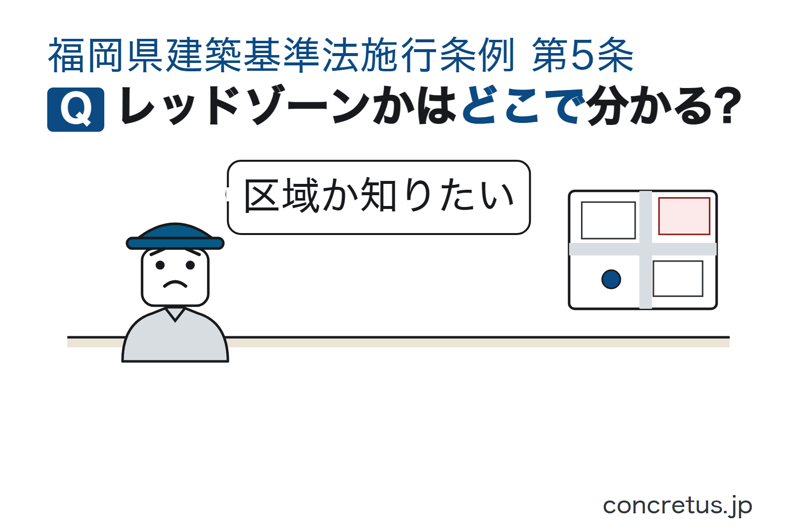 レッドゾーンかはどこで分かる?