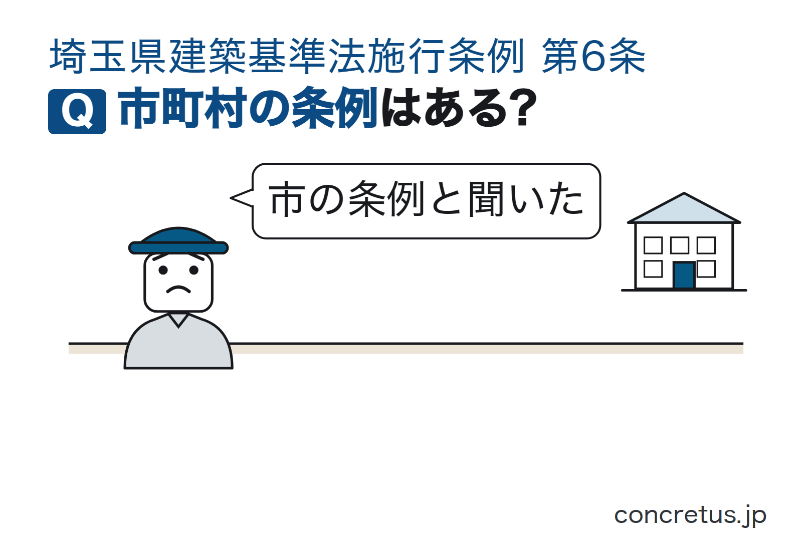 市町村の条例はある?