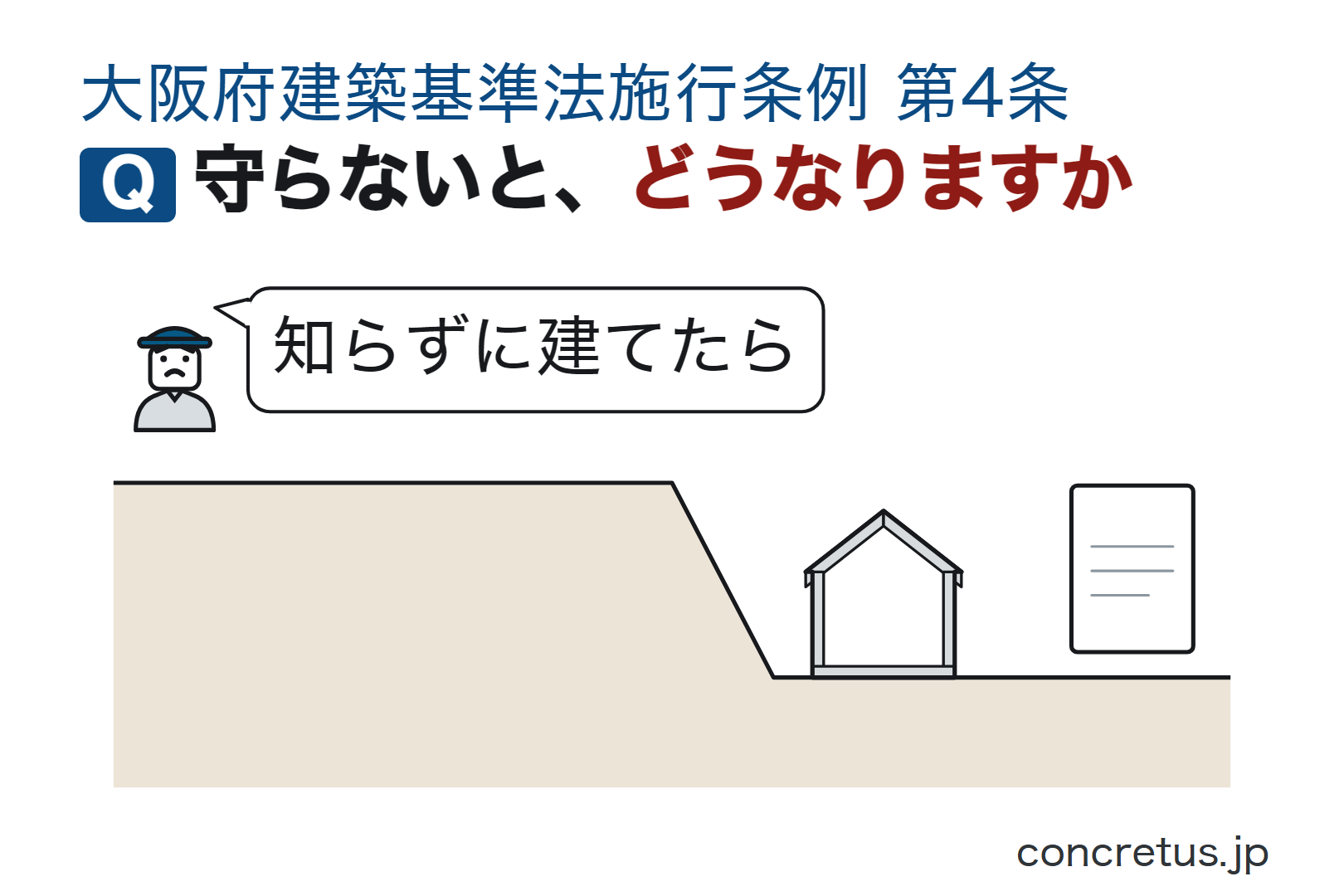 守らないと、どうなりますか