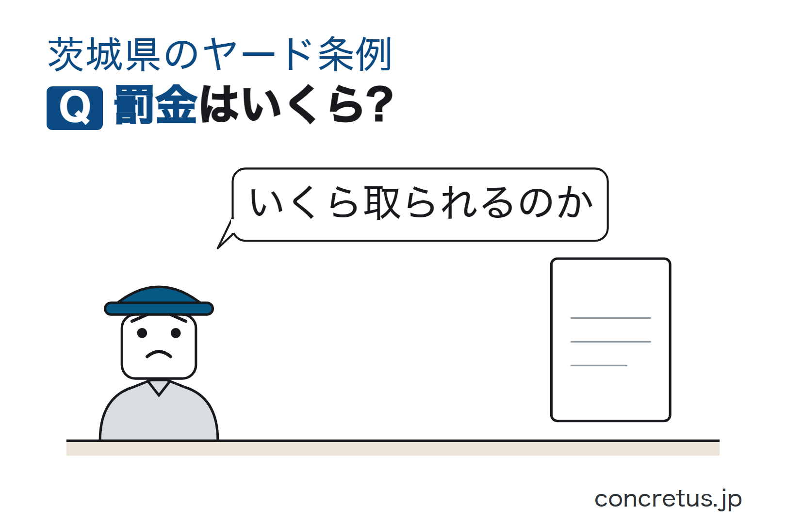 罰金はいくら?