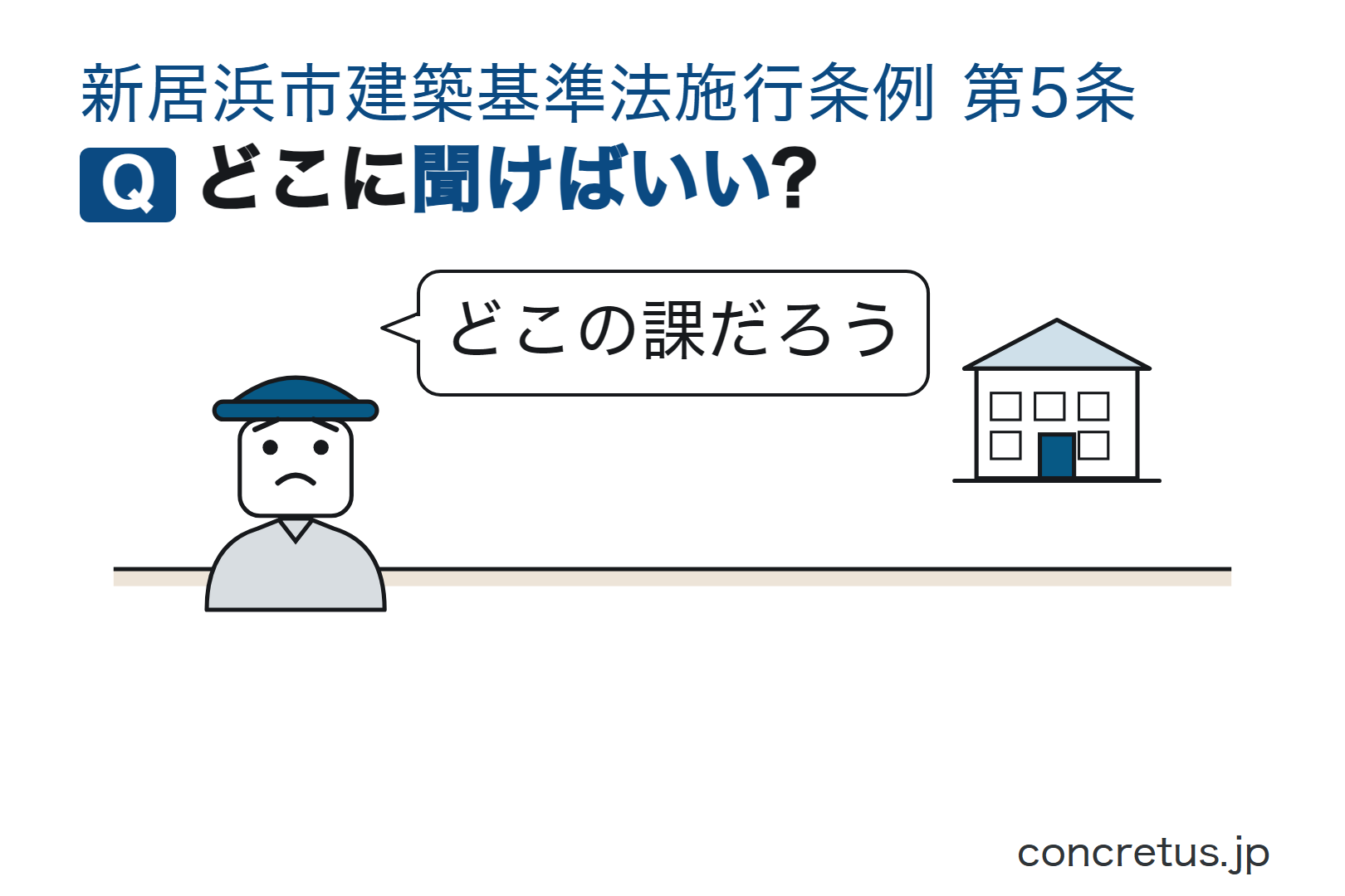 どこに聞けばいい?