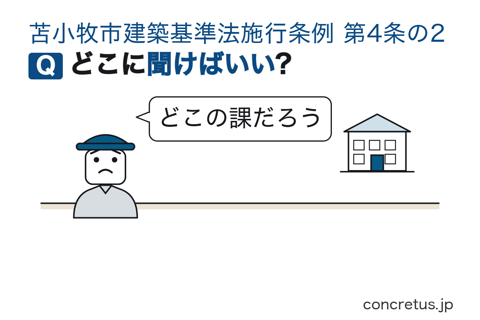 どこに聞けばいい?
