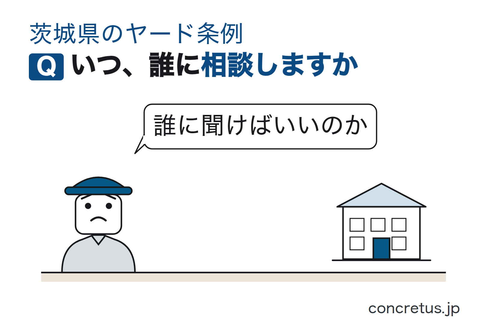 いつ、誰に相談しますか